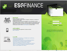 Tablet Screenshot of esgf.net